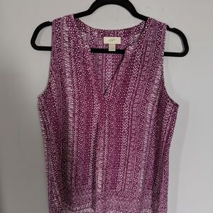 Loft Sleeveless Top Size S